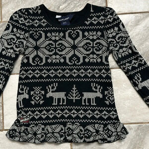 Ralph Lauren girls long‎ sleeve top size 3T